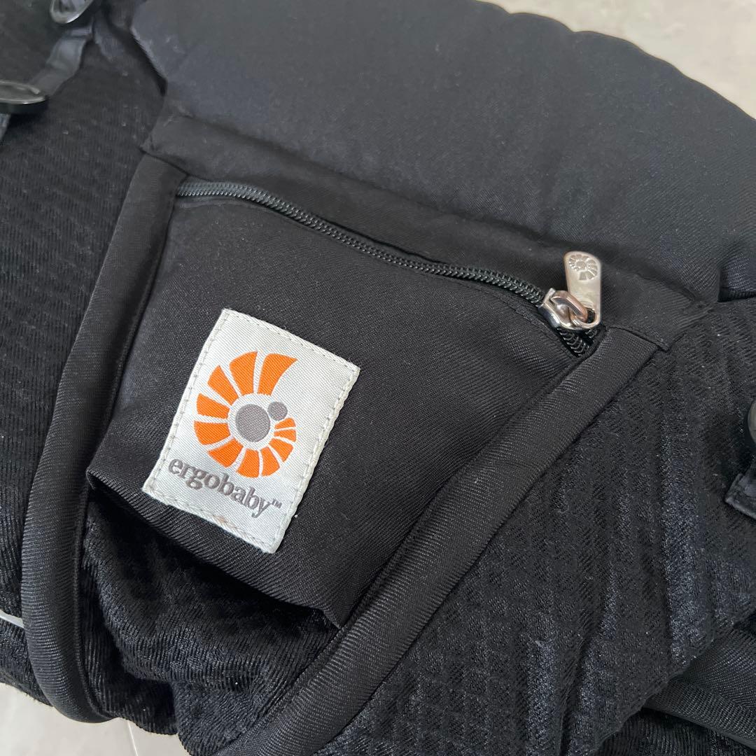【美品】エルゴベビー オムニブリーズ 抱っこ紐　ブラック
