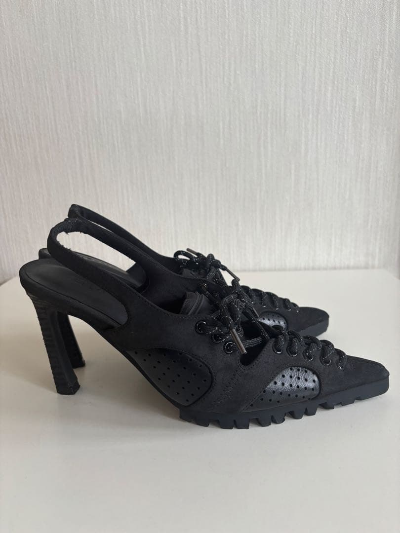 ★yellow★オンライン売り切れスニーカーミュール　Mサイズ