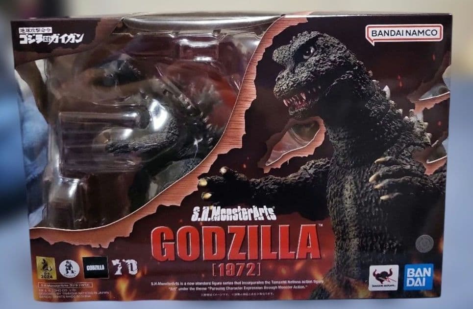 モンスターアーツ　ゴジラ　1972 フィギュア　新品未開封