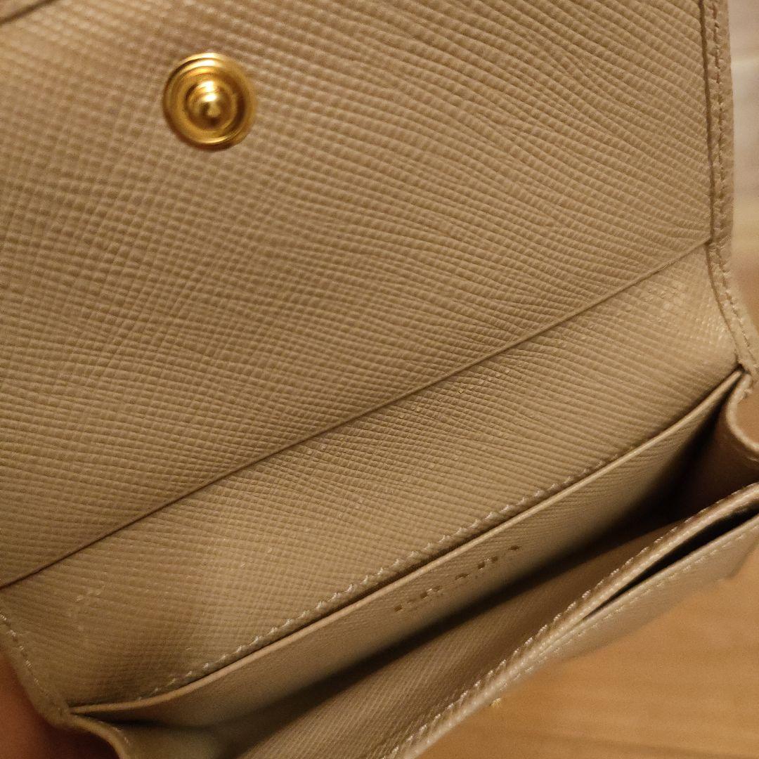 PRADA　名刺入れ　プラダ サフィアーノレザー　カードケース