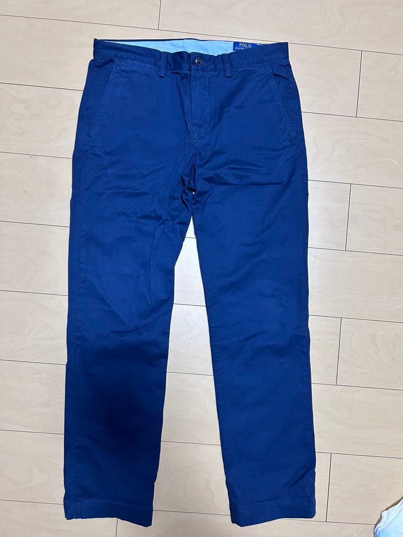 Polo Ralph Lauren ネイビー チノパン 33/32