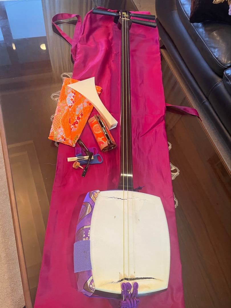 三味線　紅木中棹『小唄端唄長唄』