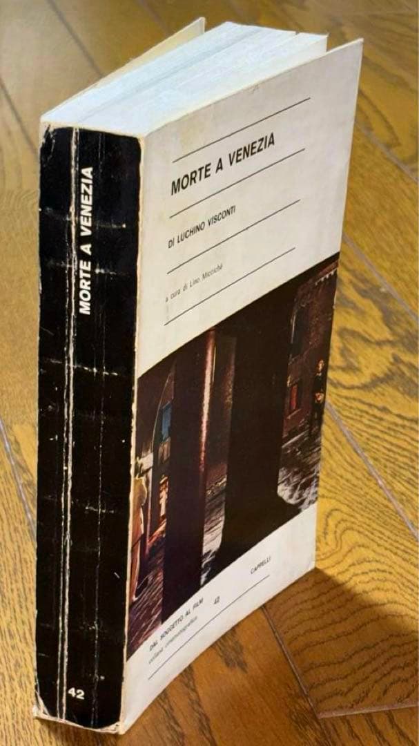 ヴィスコンティ映画本2冊イタリア語版ヴェニスに死す　ルートヴィヒ　シナリオと解説