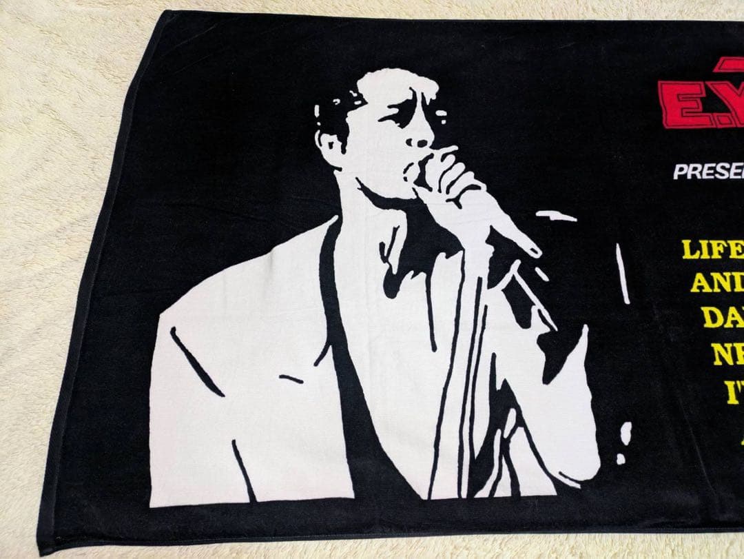 矢沢永吉SBTスペシャルビーチタオル　E.YAZAWA シルエットタオル'97