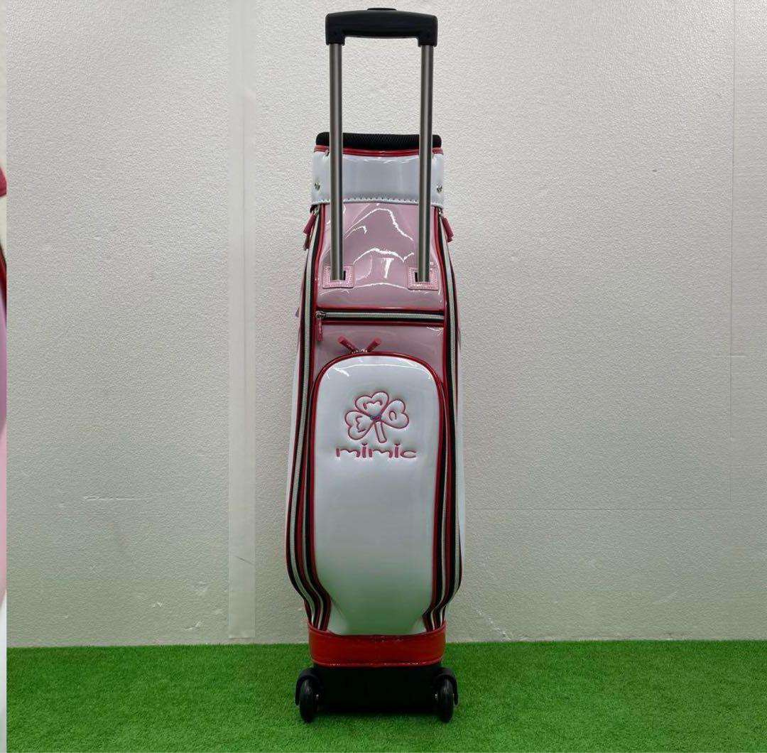 mimic ミミック　キャスター付キャディーバック　レディース　ゴルフバック