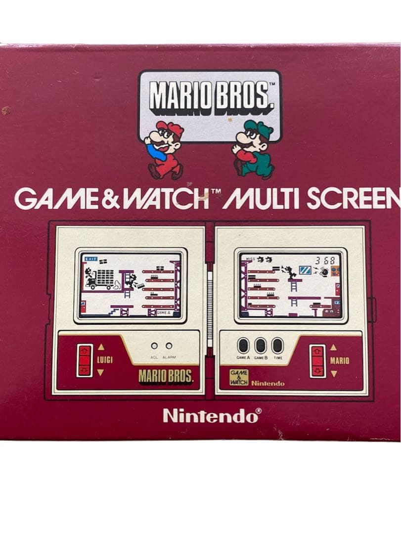 美品　任天堂GAME&WATCH MULTI SCREEN MARIO BROS