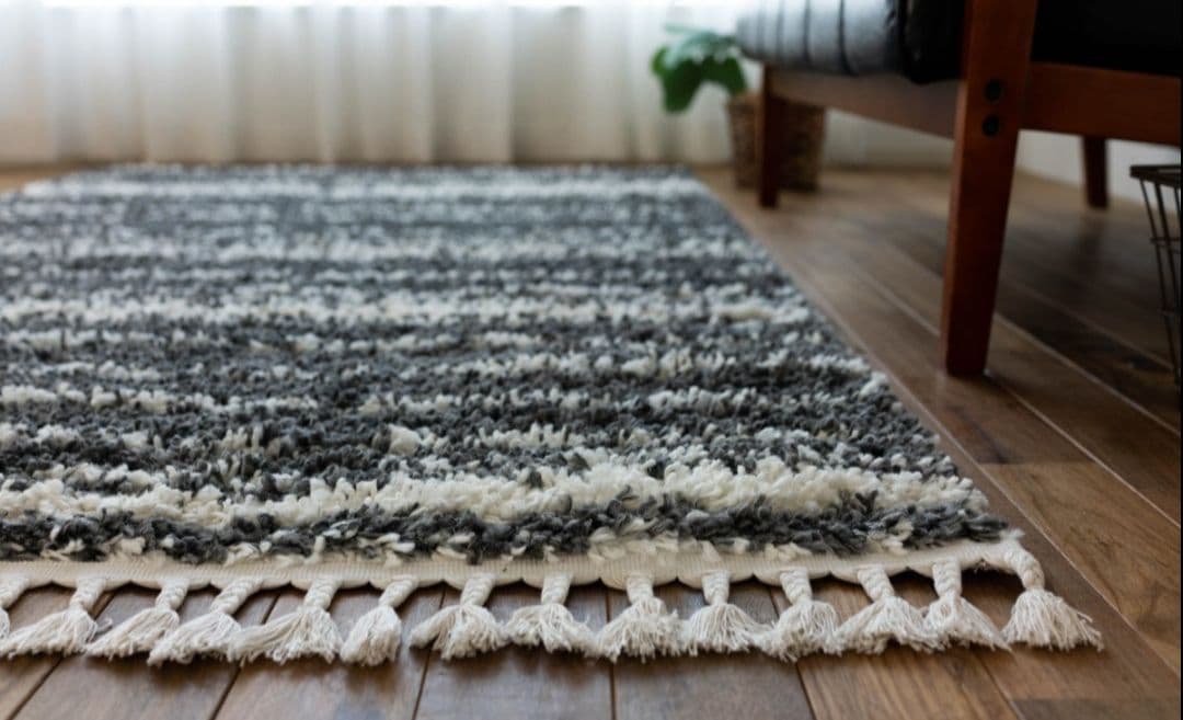 ヴィンテージラグ ラグマット ウィルトン織り カーペット シャギーラグ 絨毯