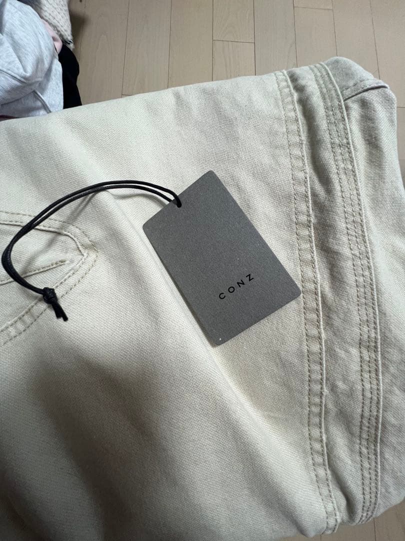 パンツ CONZ DUCK DOUBLE KNEE CURVED LEG PANTS