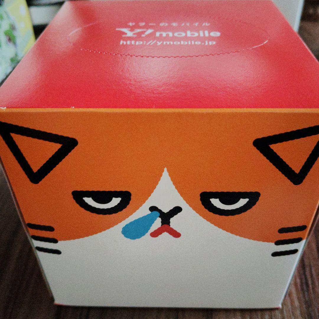 Y!mobile 猫デザインボックスティッシュ
