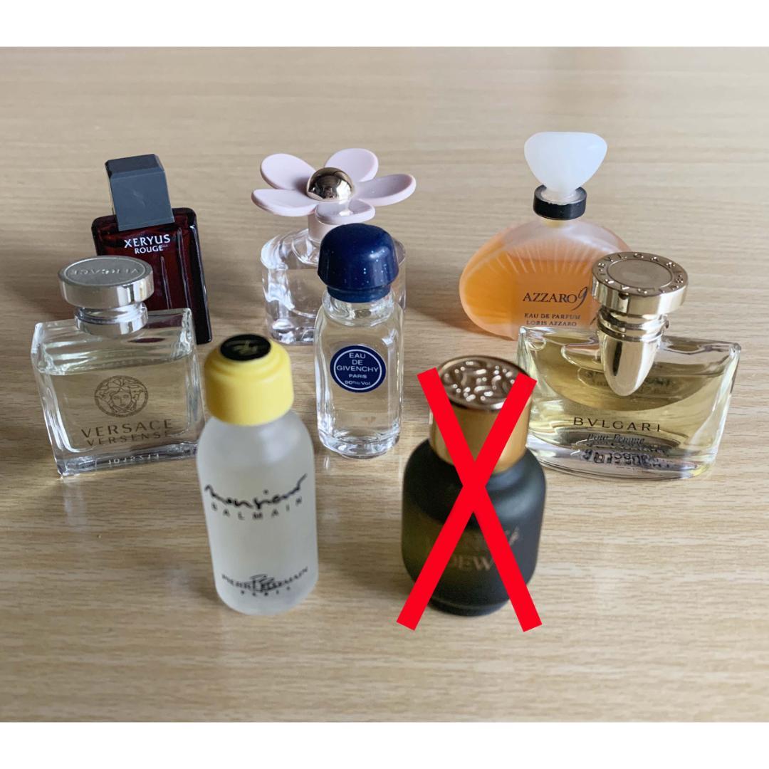 保管品未使用　ベルサーチ などブランド　ミニ香水　お得7本セット　まとめ売り