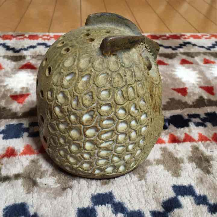 フクロウのキャンドル置物