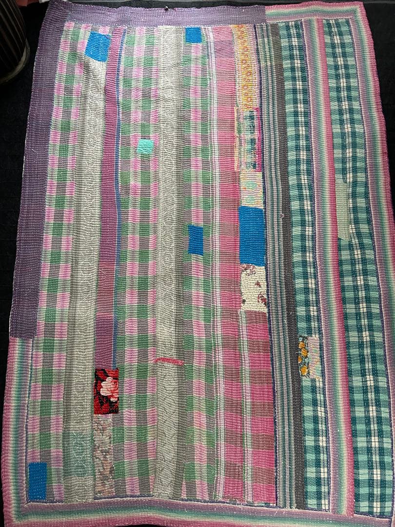 カラフルストライプラグ　wantantique