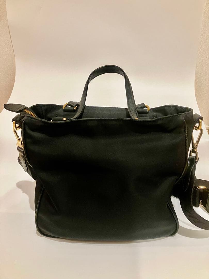 PRADA プラダ ハンドバッグ TESSUTO ※補修アリ、一部欠損
