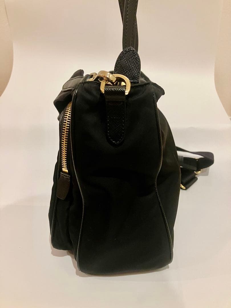 PRADA プラダ ハンドバッグ TESSUTO ※補修アリ、一部欠損