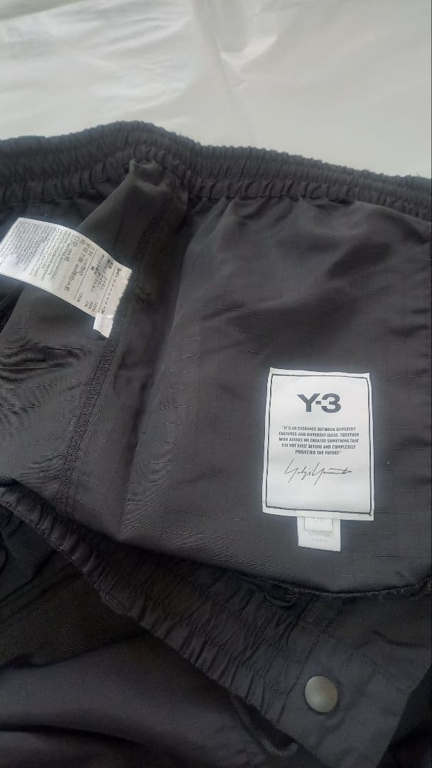 激美品　Y-3　ヨウジヤマモト　カーゴパンツ　リップストップ　ユーティリティ