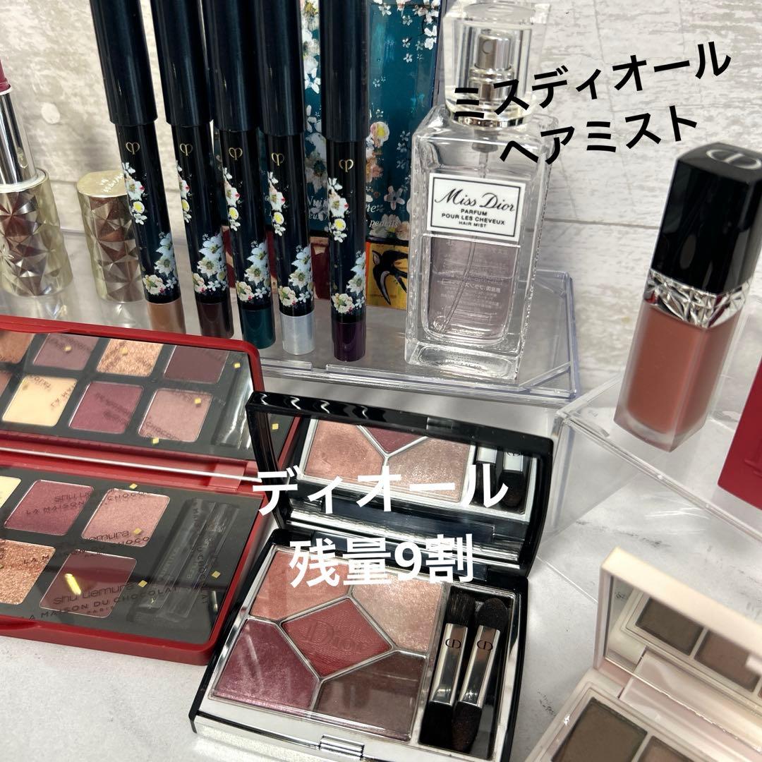 美品　コスメまとめ　デパコス　DIOR CHANEL 残量多 化粧品