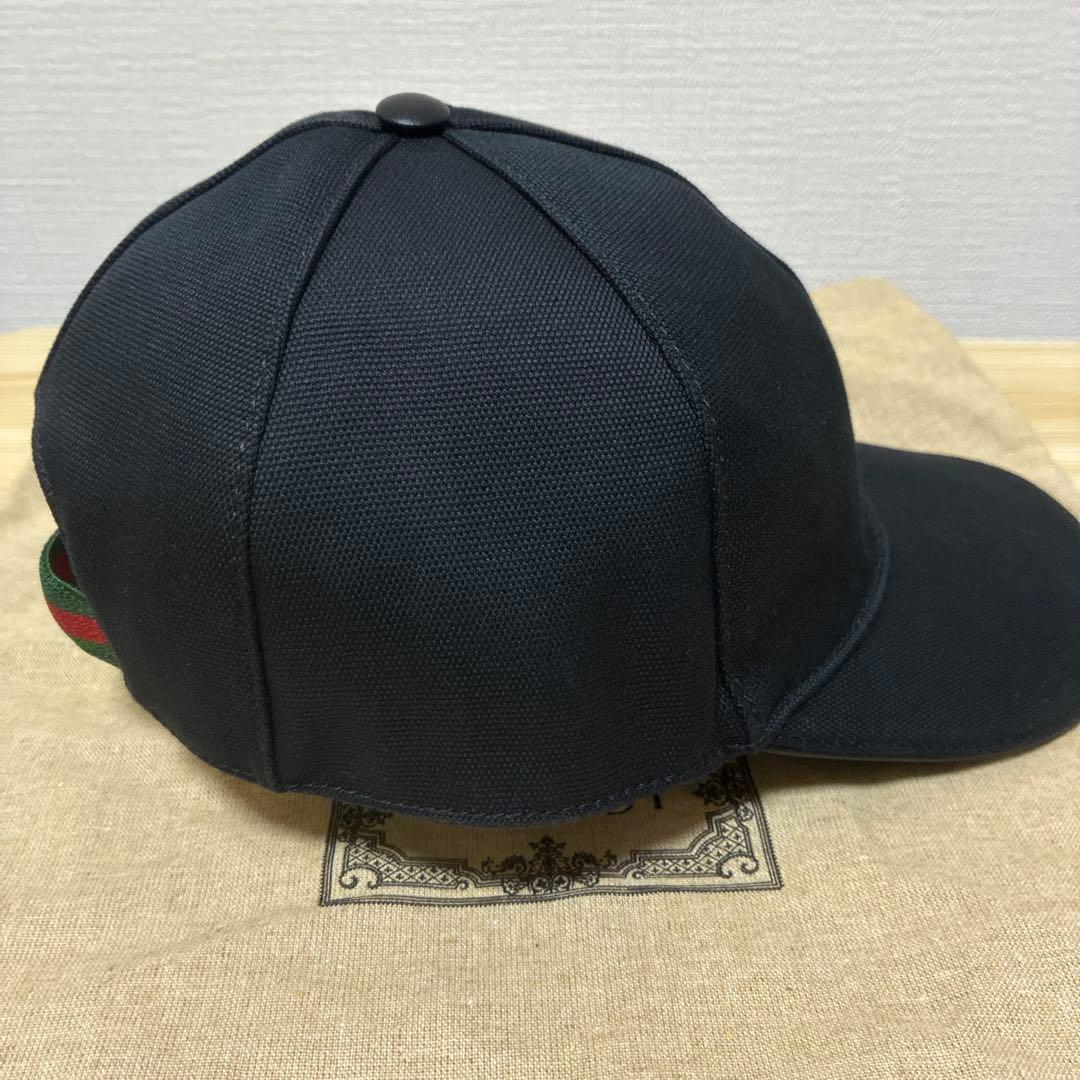 1234【美品・数回着用程度】GUCCI グッチ ベースボールキャップ L