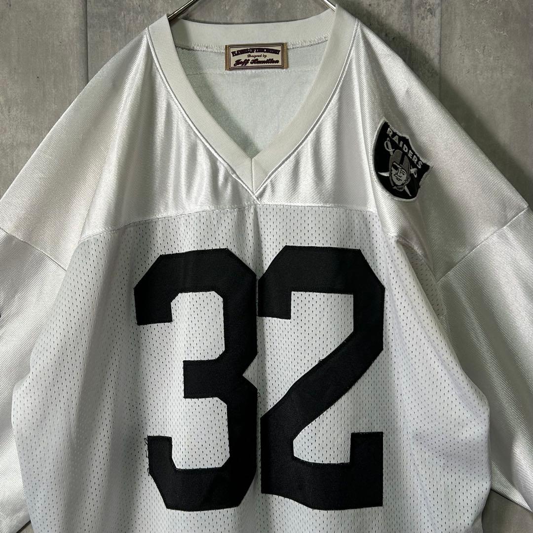 2004年 限定版 レイダース マーカスアレン ゲームシャツ 刺繍