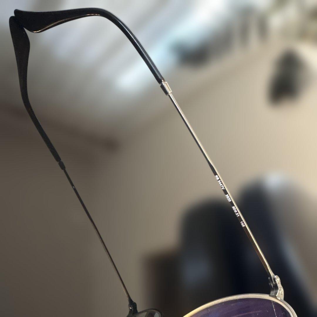 Ray-Ban レイバンメガネ RB3447V 2620 度入り