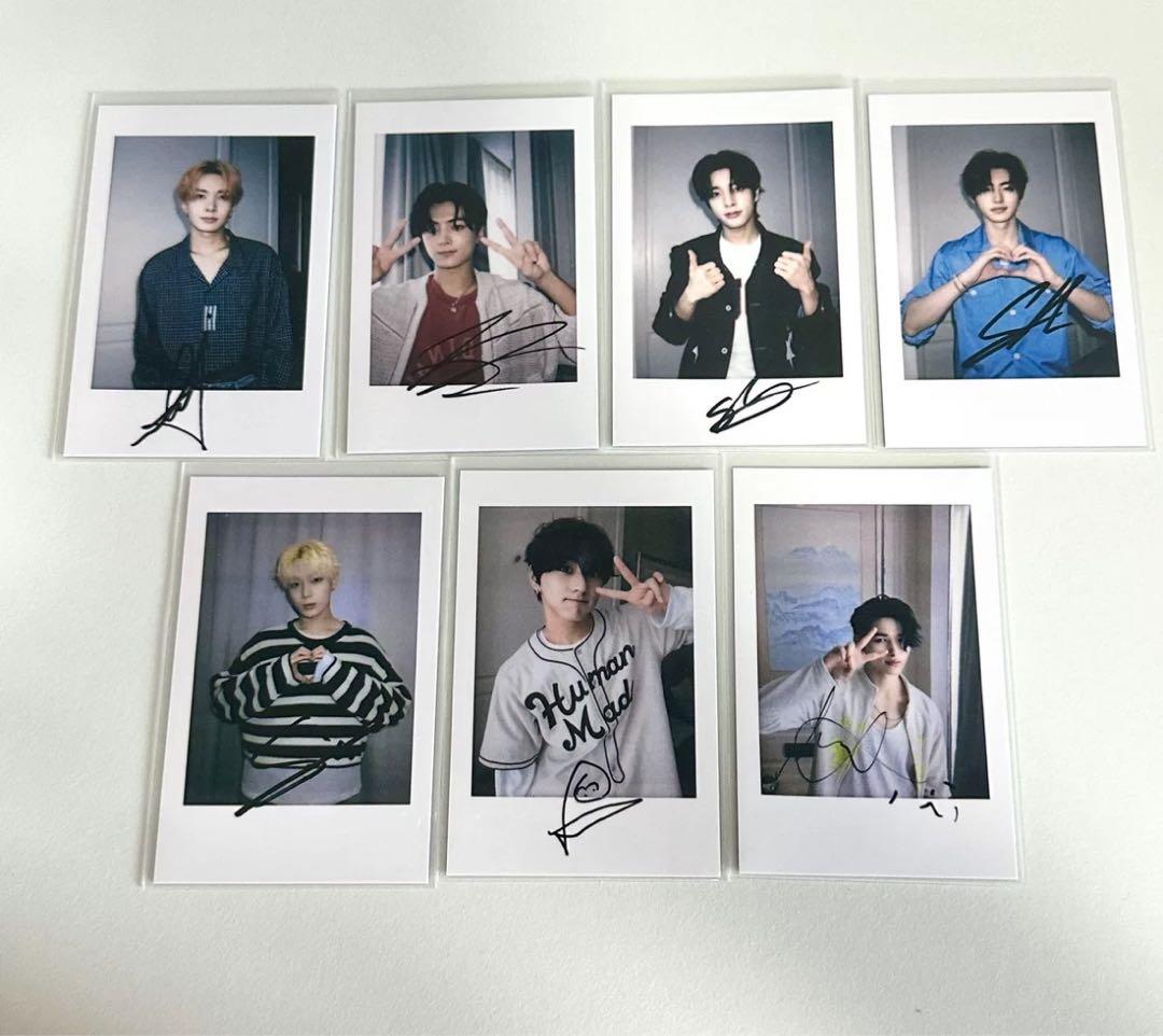 ENHYPEN 一直娱 yizhiyu 中華　北京 当選者限定　7枚コンプセット