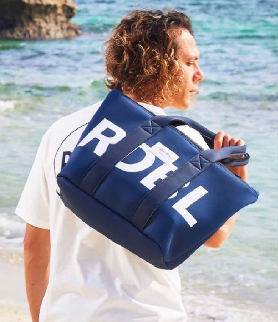 ネイビー　トートバッグ　ゴルフ/サーファー/ビジネス