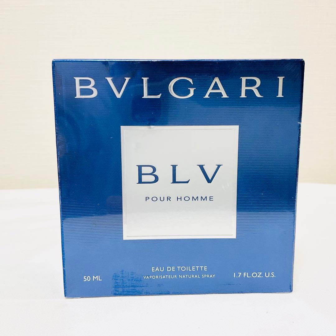 新品未開封　ブルガリ　ブルー　プールオム　オードトワレ　香水　50ml