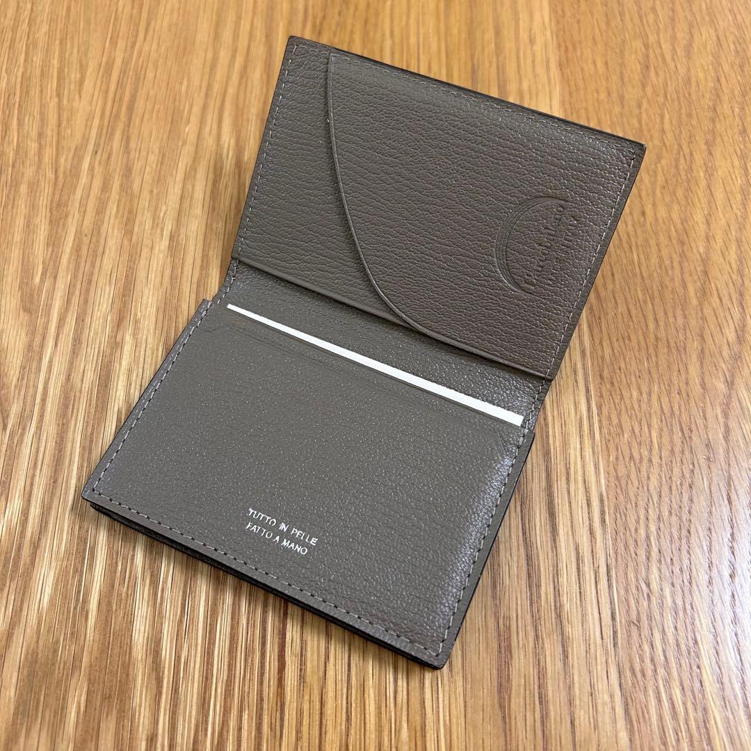 L'arcobaleno ラルコバレーノ 名刺入れ ブラック ビジネス レザー