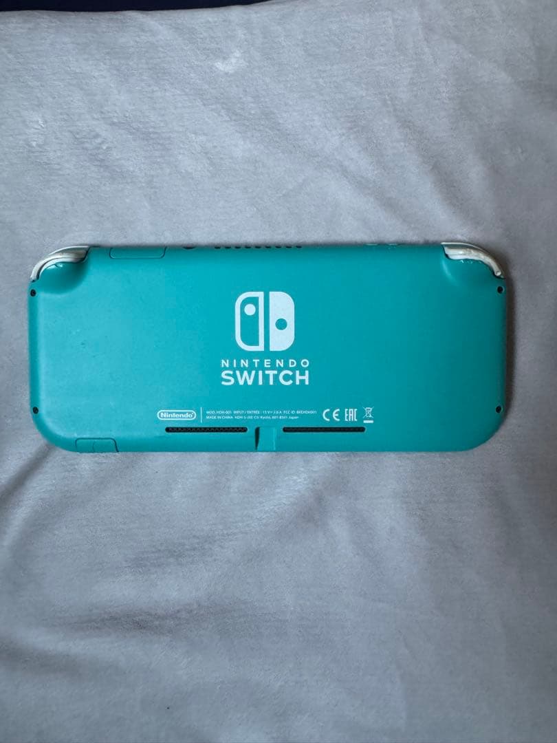 【動作確認済みジャンク】Nintendo Switchライト　ターコイズ本体のみ
