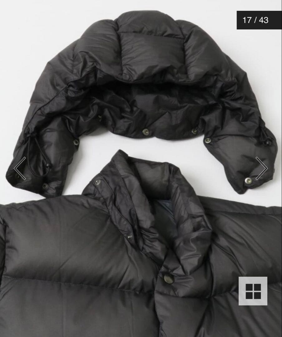 ジャケット・アウター KAJIF LIGHT DOWN JACKET M D.GREEN