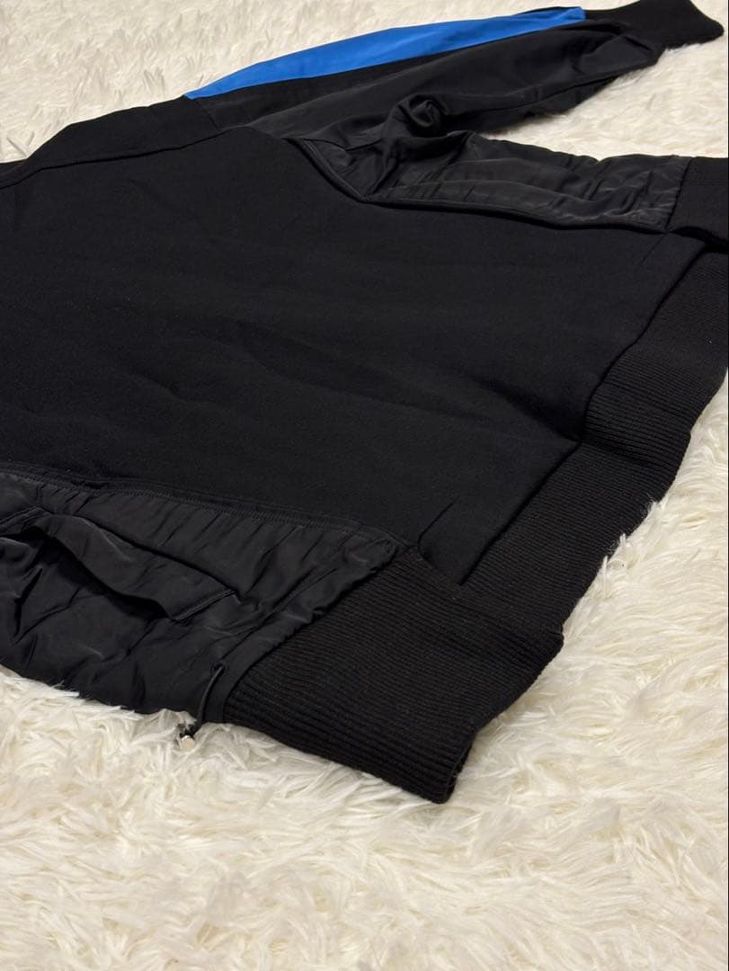 SUMISTYLE イアパピヨネ 異素材切替 ドッキング トップス 黒 F