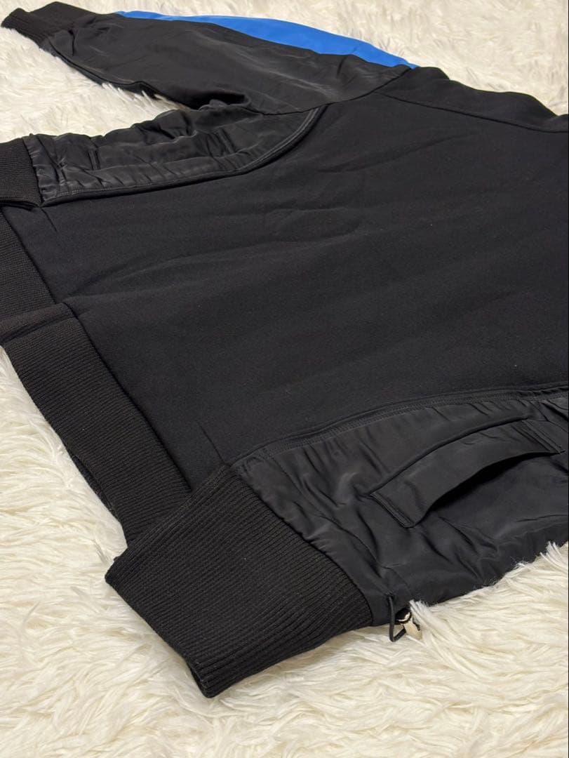 SUMISTYLE イアパピヨネ 異素材切替 ドッキング トップス 黒 F