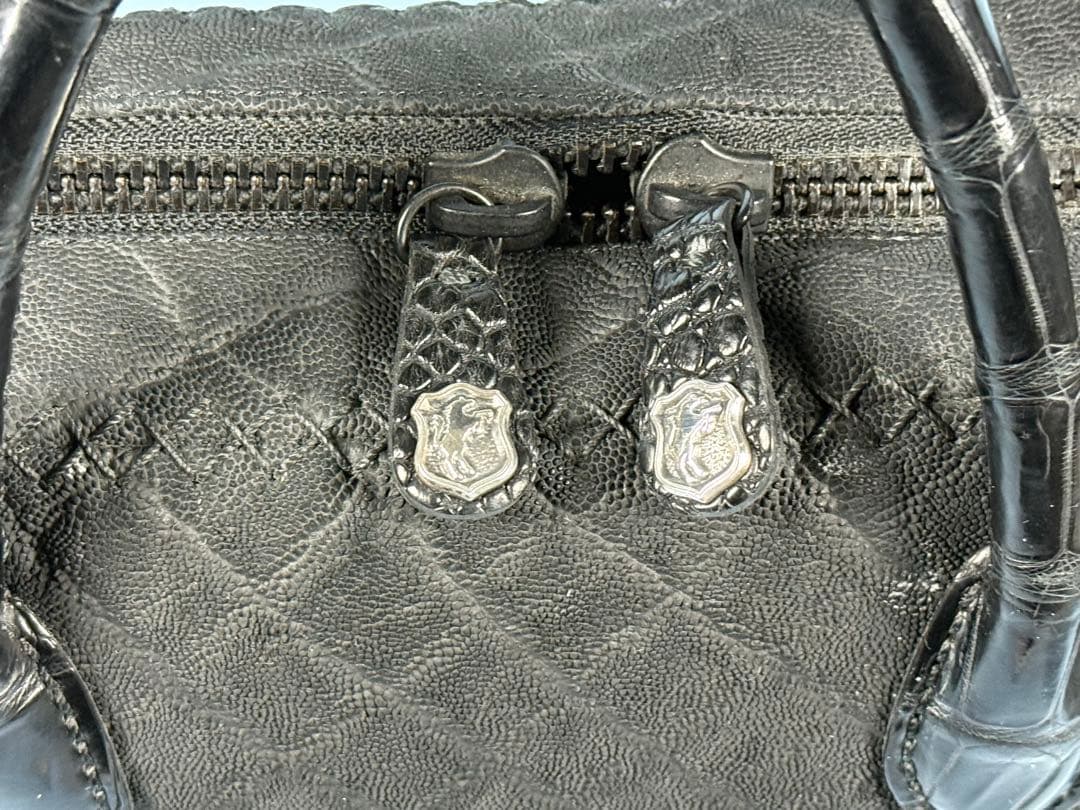 [限定品] FUNNY製STALLION,エレファント革手提げビジネスバッグ