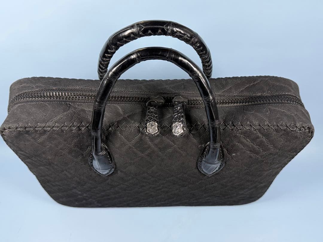 [限定品] FUNNY製STALLION,エレファント革手提げビジネスバッグ