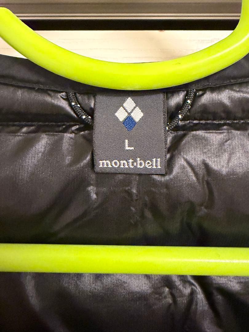 mont bell スペリオダウンベスト L 収納袋付き