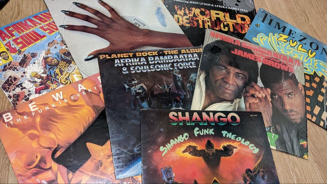 アフリカ・バンバータ レコード コレクション18枚