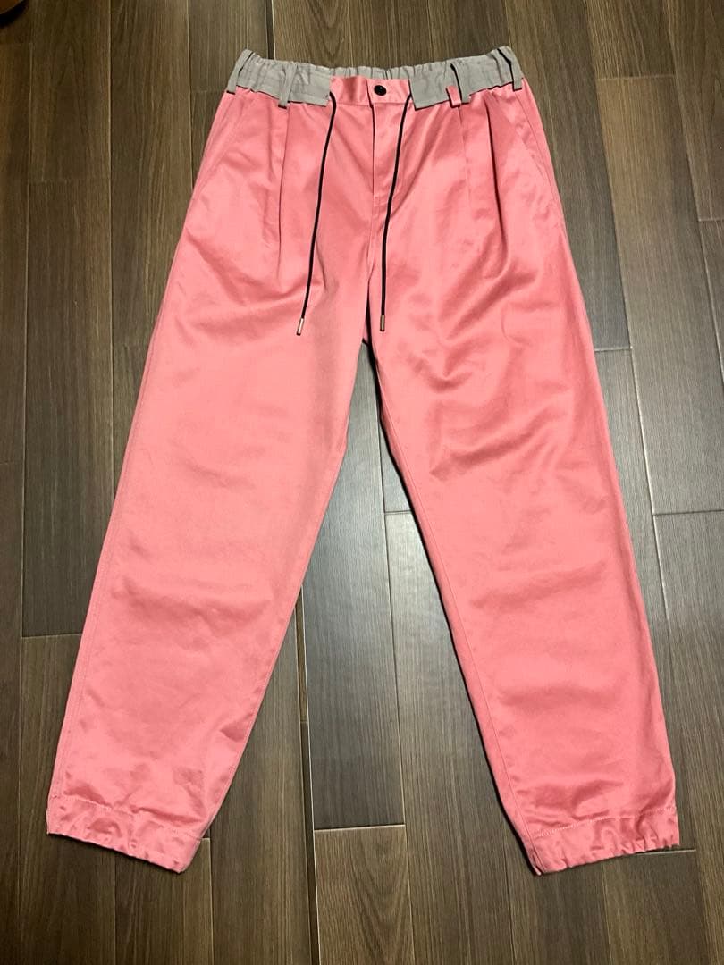 sacai コットンチノパンツ　22AW size2