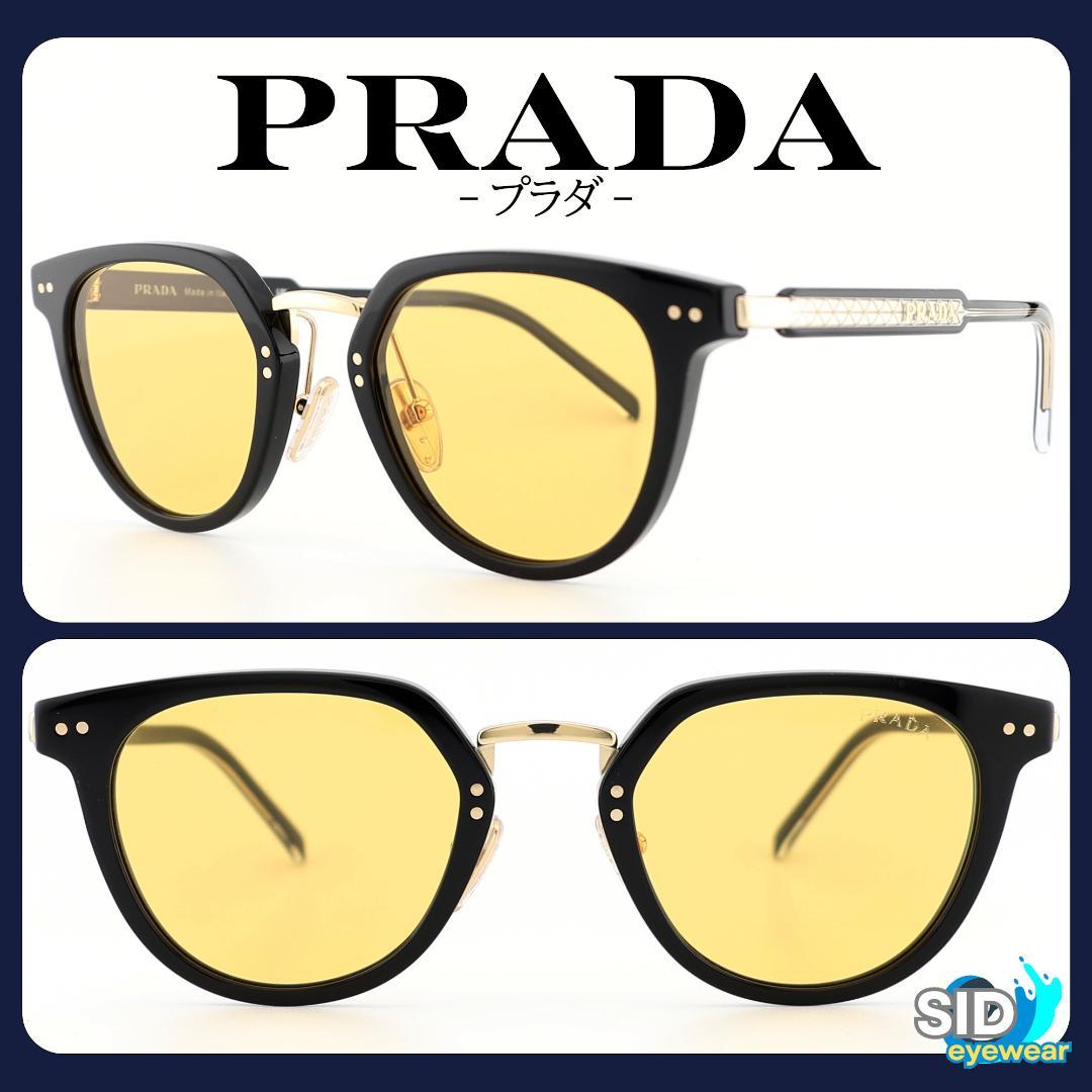 大注目《定価61,820円》PRADA／プラダ　ブラック×ゴールド　サングラス