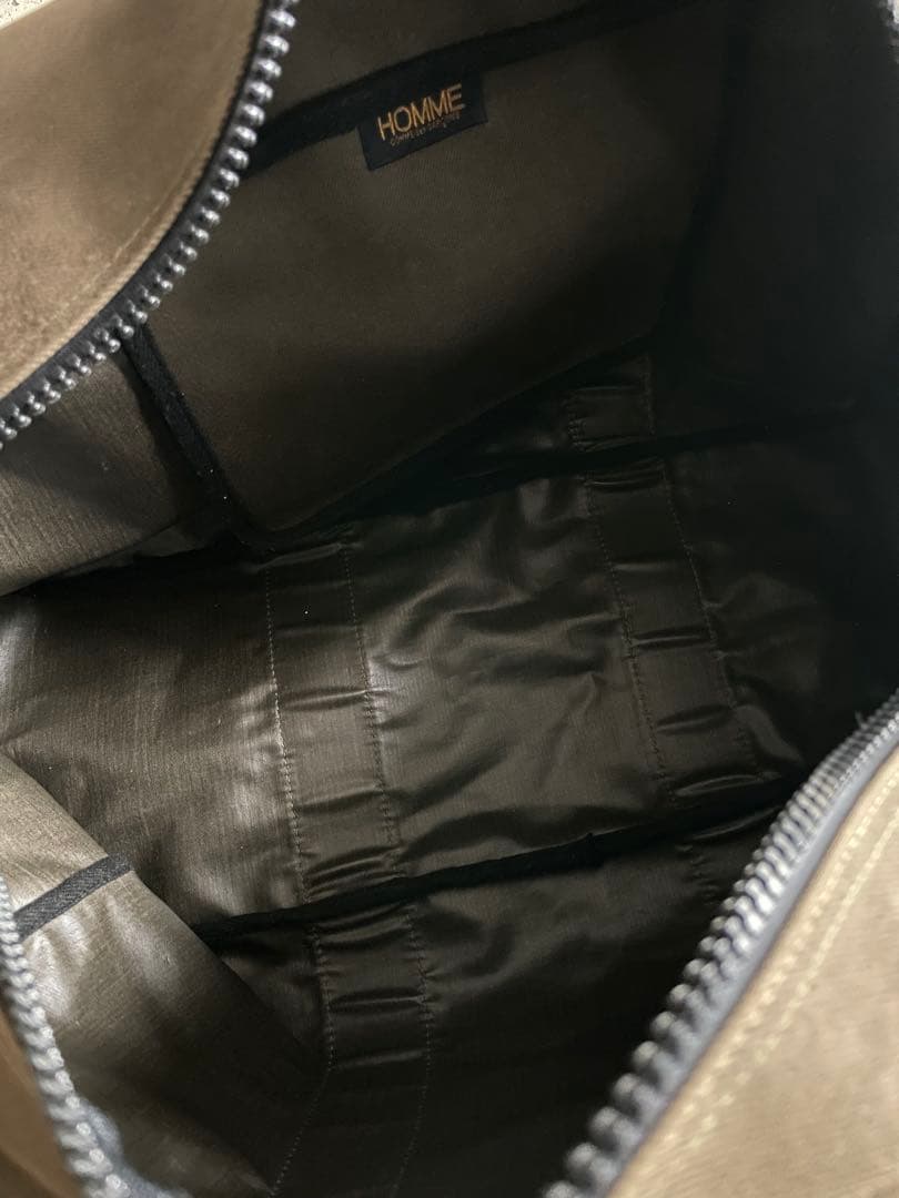 【1980s デカオム】コムデギャルソン オム キャンバス ビッグ バッグ