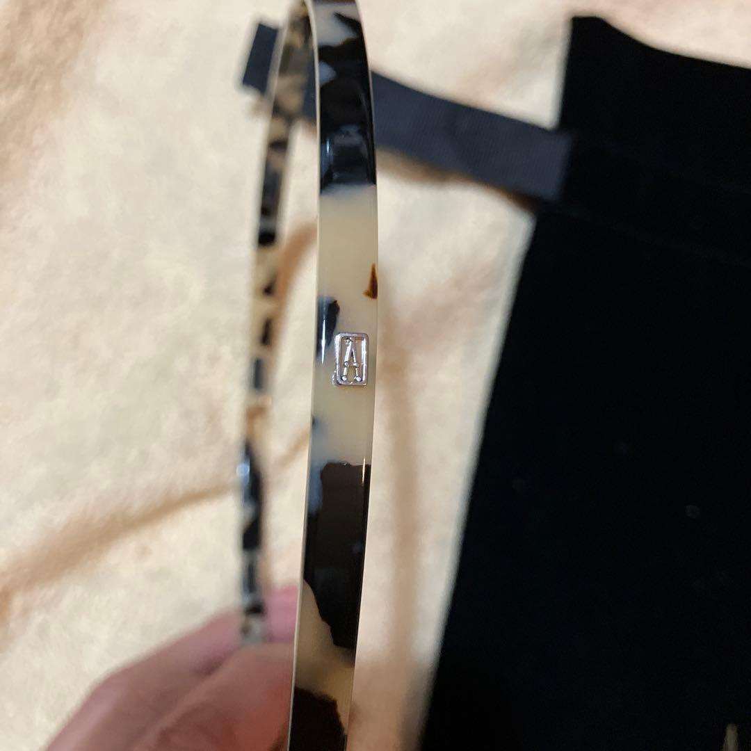 たけのこ様　ALEXANDRE DE PARIS マーブルカチューシャ