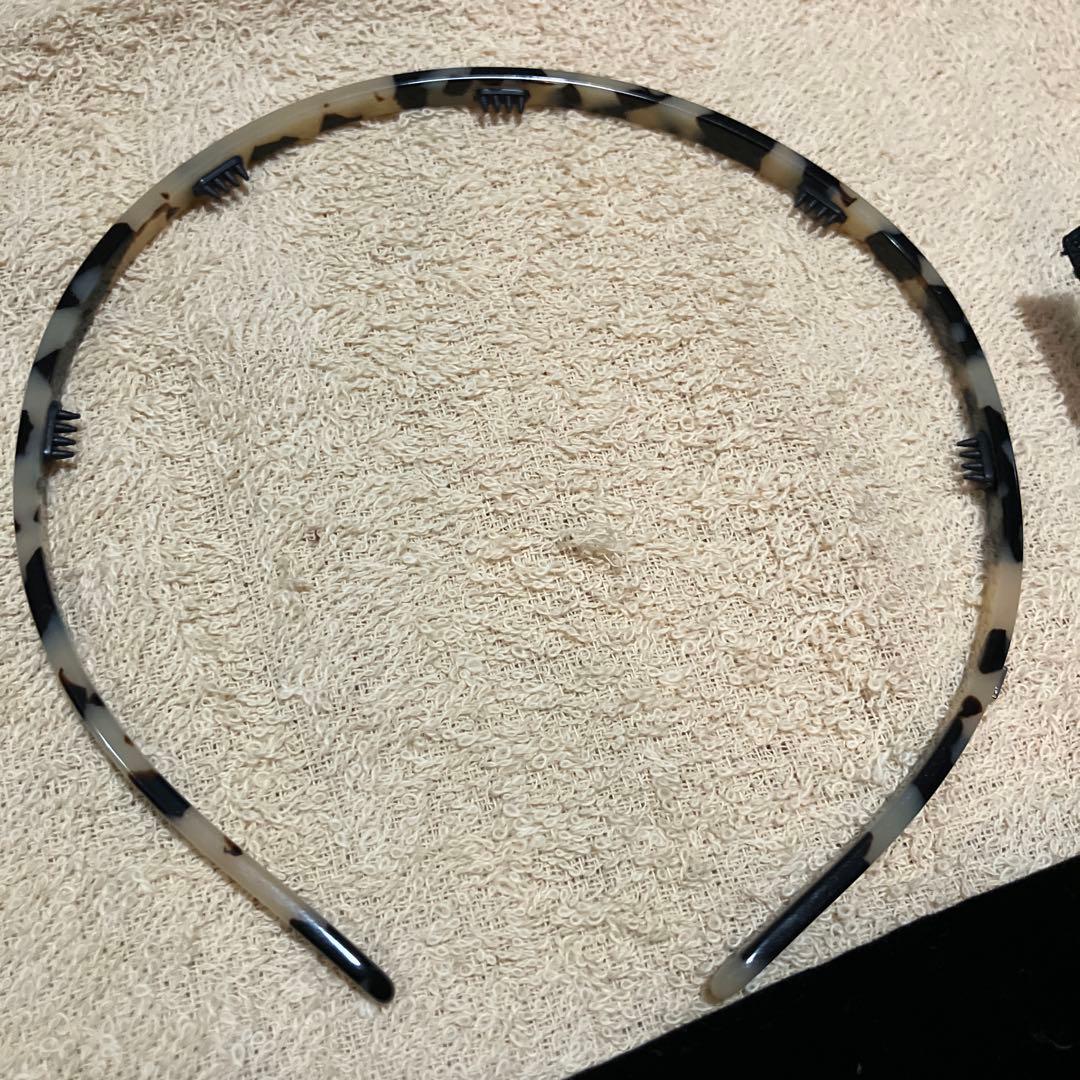 たけのこ様　ALEXANDRE DE PARIS マーブルカチューシャ