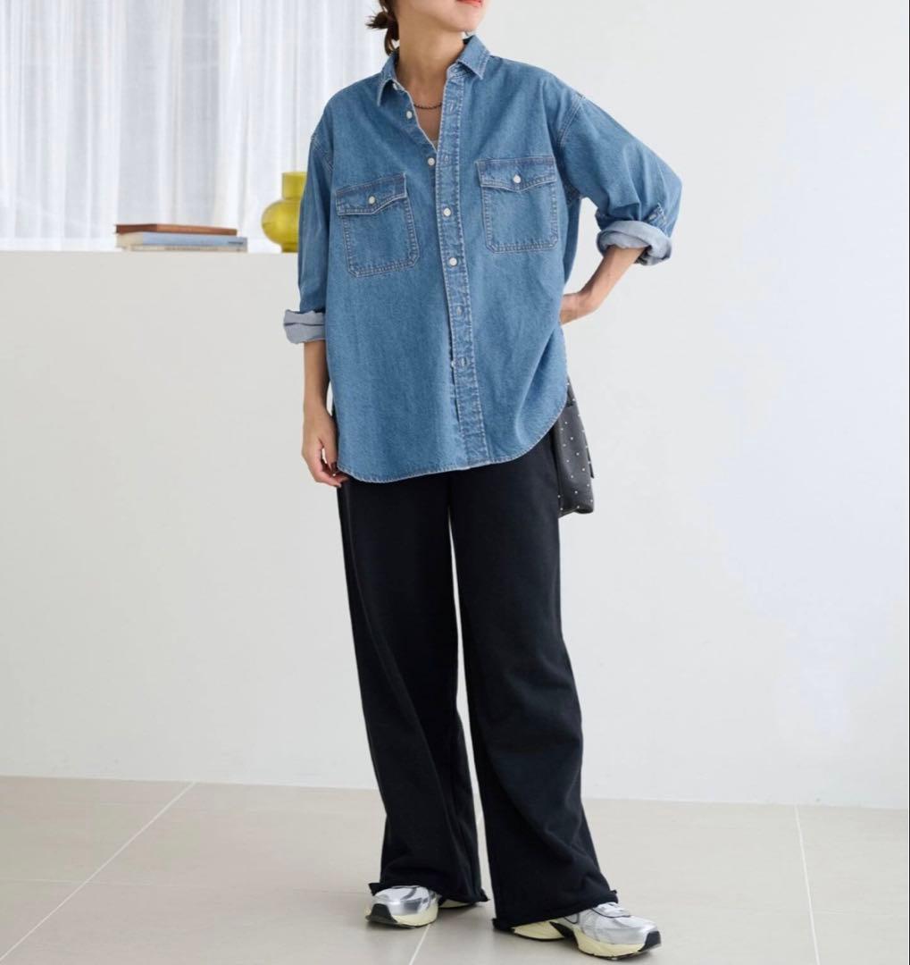 未使用✨完売✨ジャーナルスタンダードrelume デニムワークシャツ　羽織り