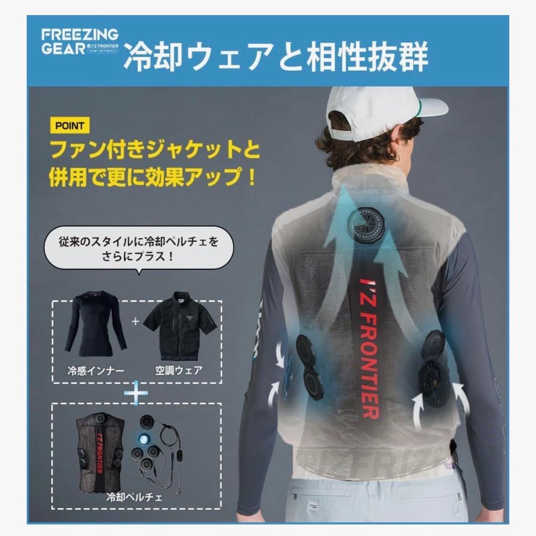 アイズフロンティア 2025年 春夏 冷却 ペルチェ 5個タイプウェア 1075