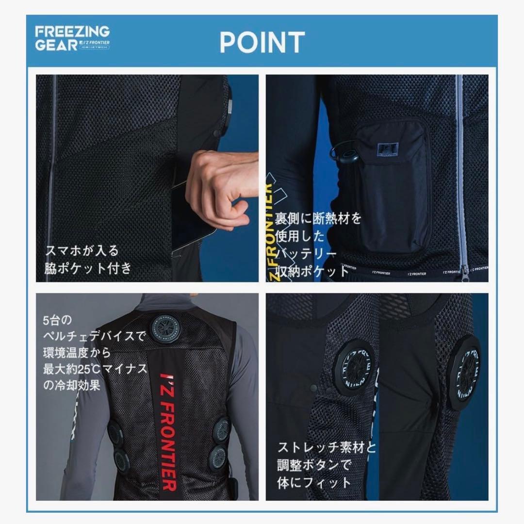 アイズフロンティア 2025年 春夏 冷却 ペルチェ 5個タイプウェア 1075