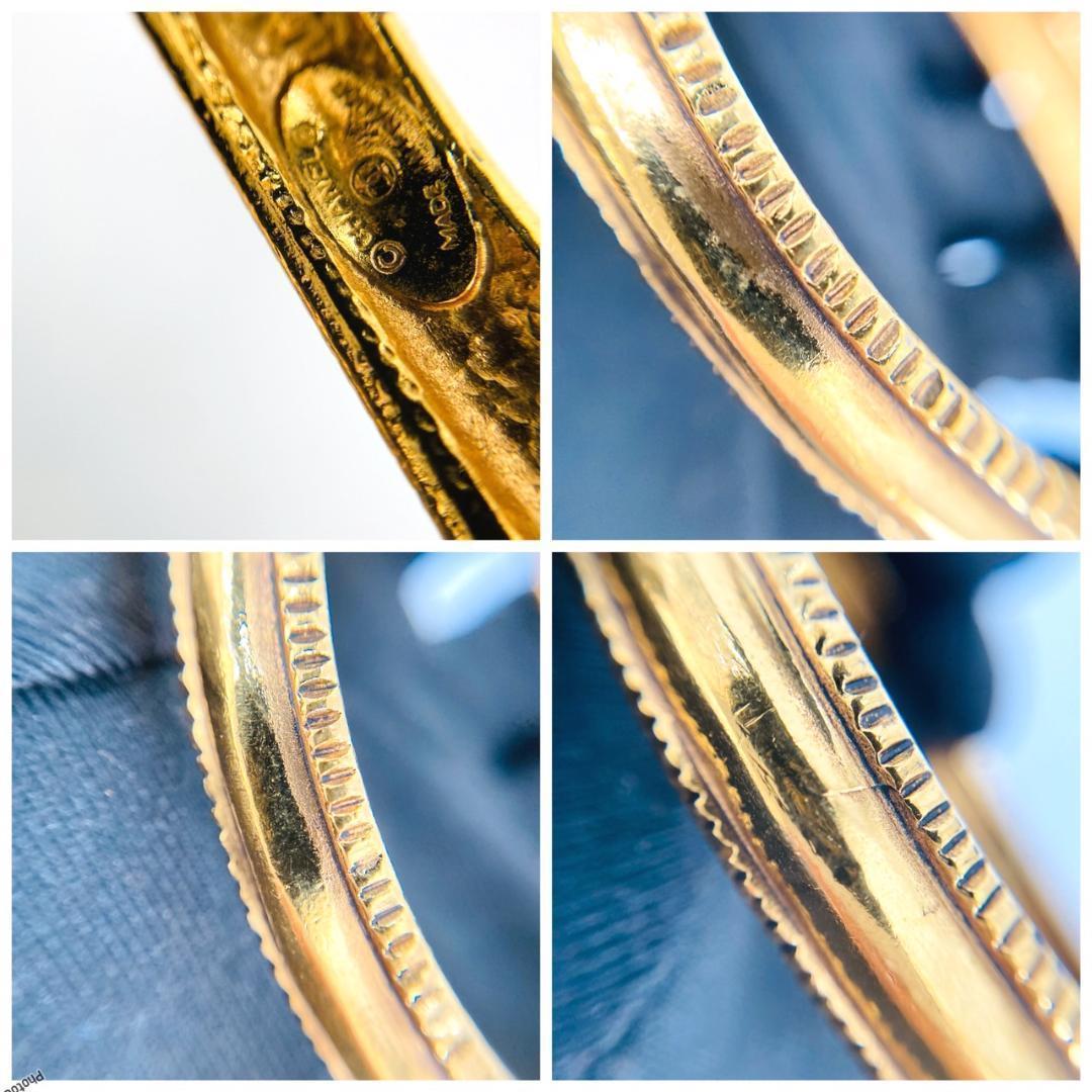 CHANEL シャネル　ブレスレット　ゴールド　刻印あり　④