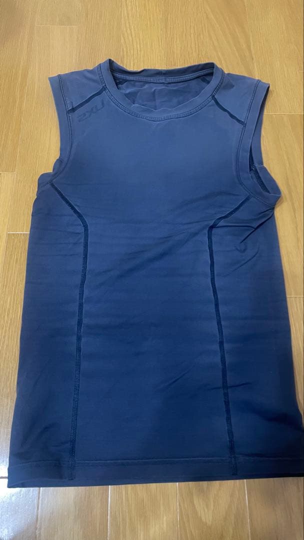 ネイビー ノースリーブ & 長袖ハイネック アンダーシャツ