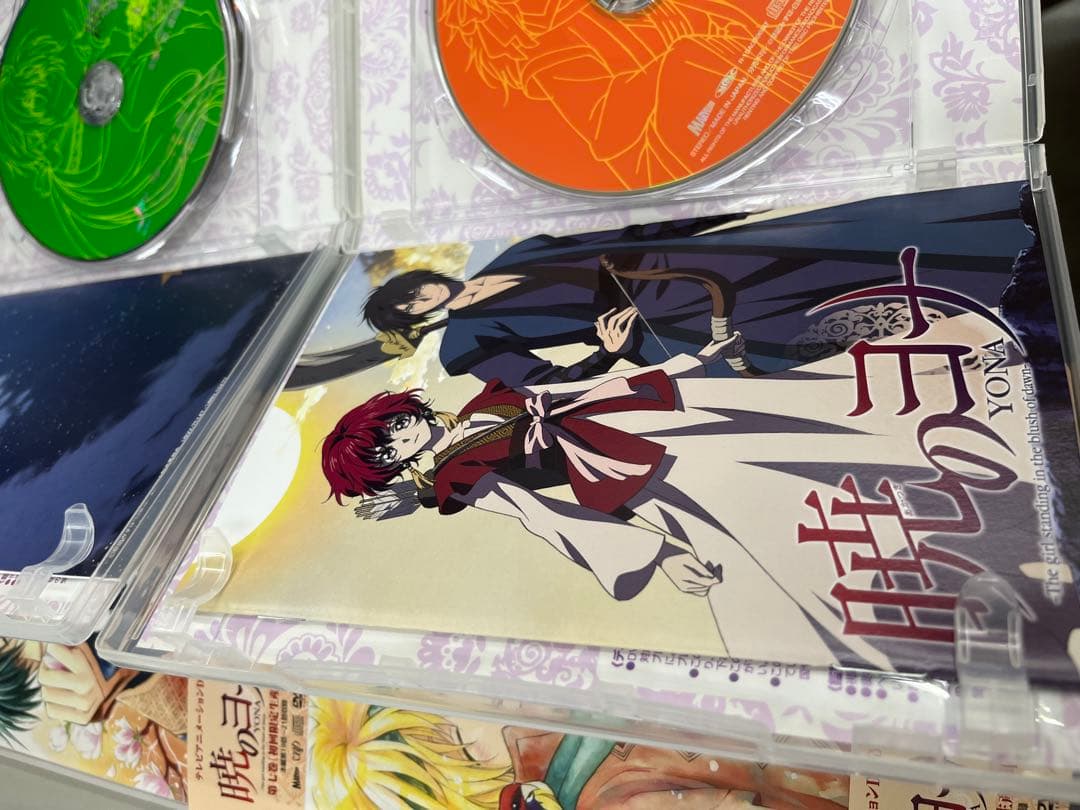 アニメDVD 暁のヨナ 初回版 全巻　全8巻セット(全巻収納BOX付き)