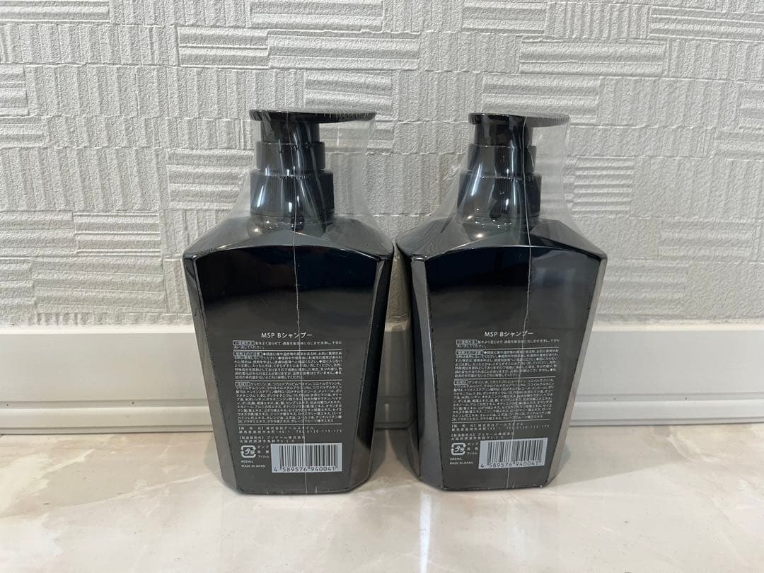 【新品/未開封】&GINO プレミアムブラックシャンプー 2本セット