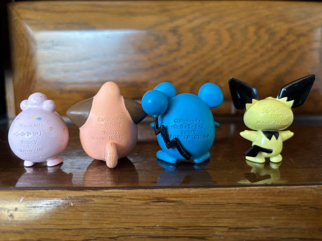 ポケモン　モンコレ　ププリン　ピィ　マリル　ピチュー　初期　絶版