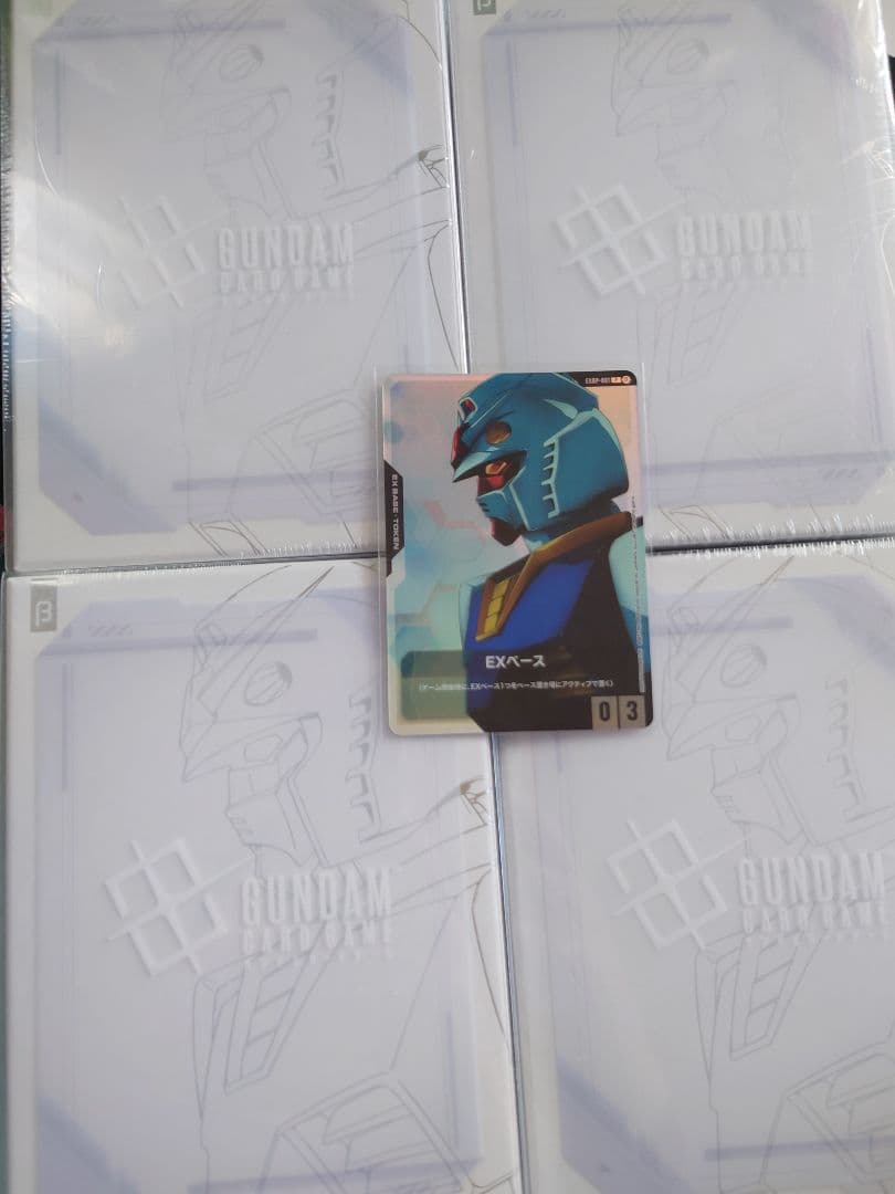 ガンダムカードゲーム　リミテッドBOX Ver.β 4BOX 未開封 プロモ付き