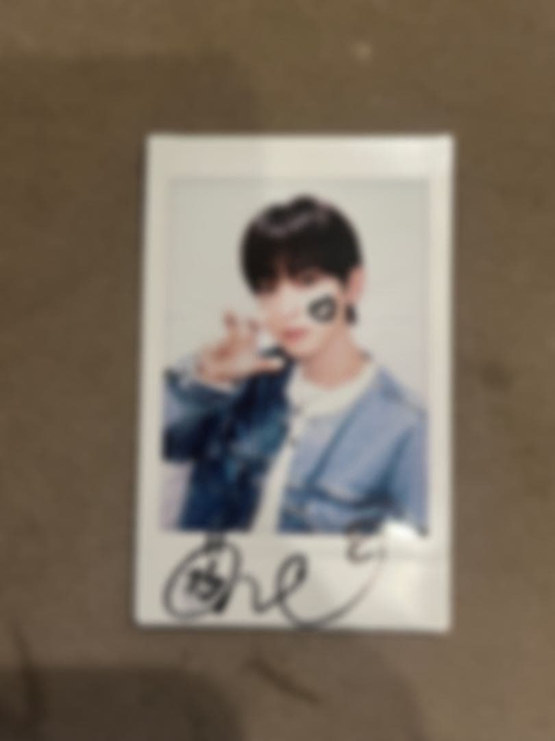 XODIAC ヒョンシク サインポラロイド 東京ペンコン VIP抽選特典 トレカ